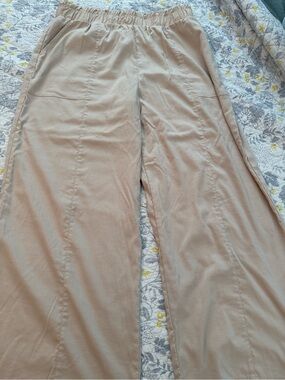 Amazon ladies XXL Light Beige Elastic Waist PANTS